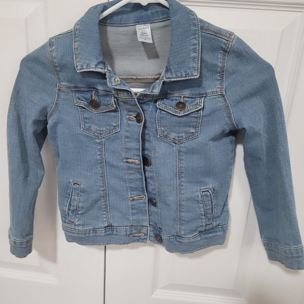 Carter's Jeans coat for girls 6/6x - Picture 5 of 7